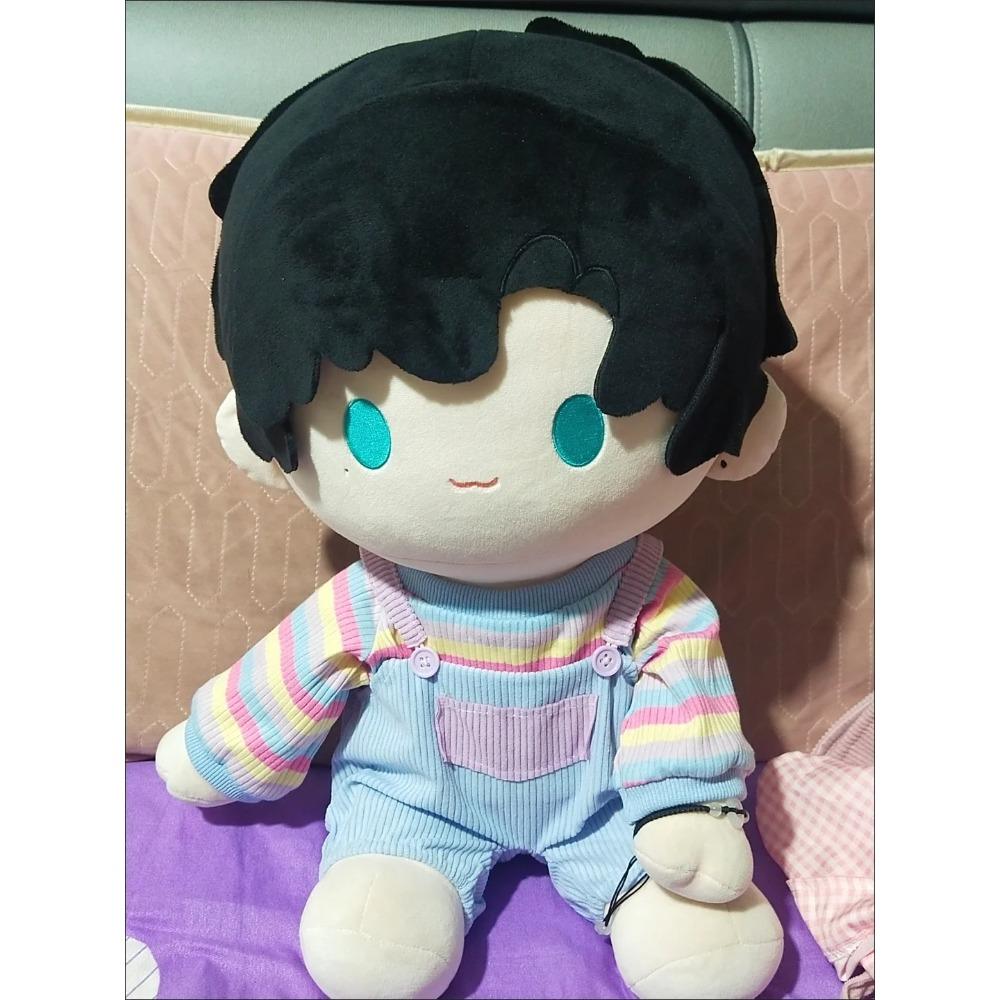 40cm Cotton Doll Rainbow Clothes Love and Deepspace Xavier Zayne Rafayel Ralayo Sylus T-shirt Strap Pants Stuffed Toy