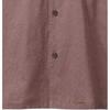 UNIQLO SS24 U Series Solid Color Button-Down Long Sleeve Shirt Men shirts Brown 464936-36