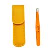 Colorful Stainless Steel Eyebrow Tweezers, Slant Tip Precision Hair Removal, Hollow Design Beauty Tool for Men Women