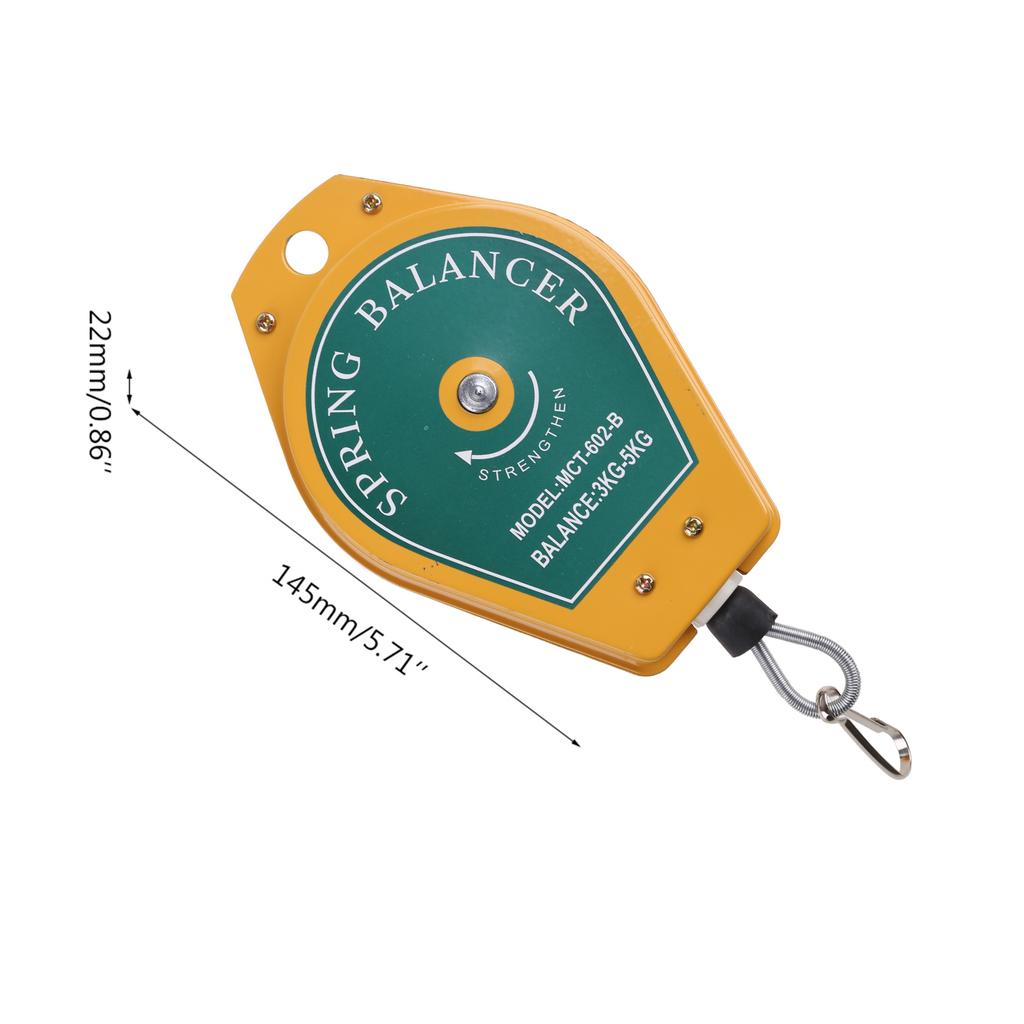 Bilanciatore a Molla Retrattile Professionale Supporto per Attrezzi Raccordi Sospesi per Linea di Assemblaggio Portatile Sospensione Coppia