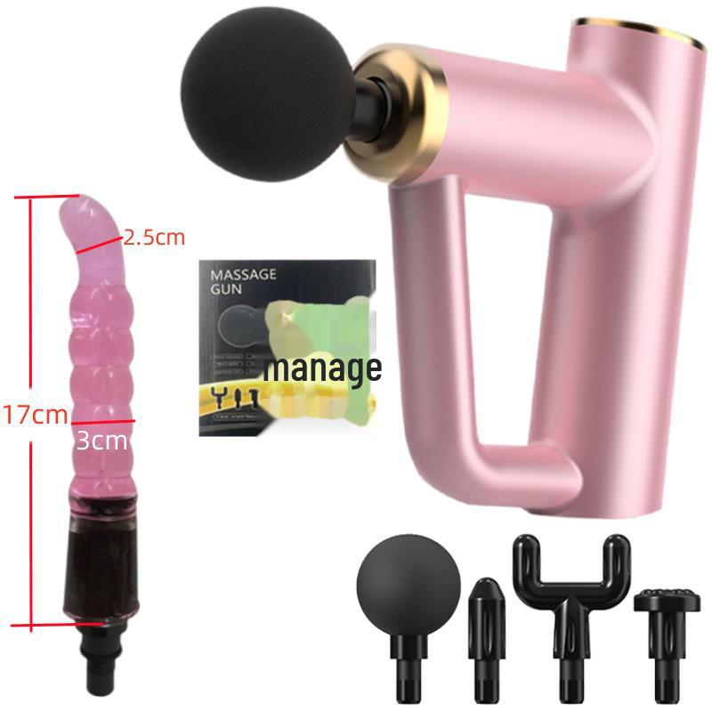 Multi-Function Massage Gun Adapter Kit with Silicone Heads for Adults