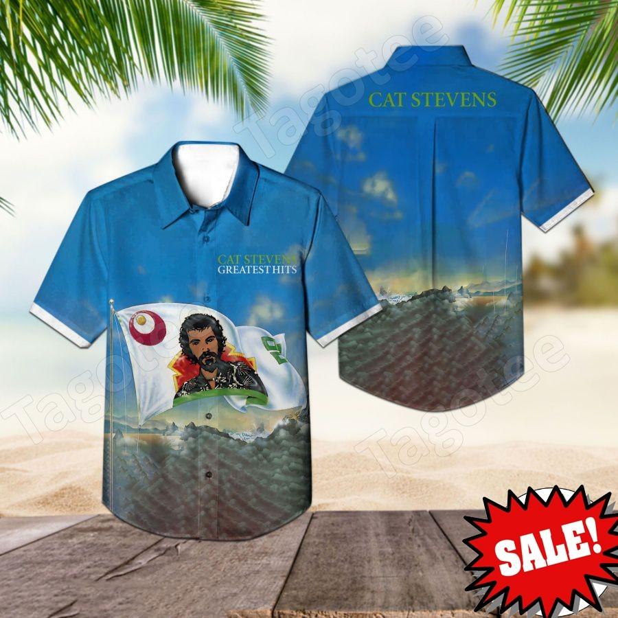 Cat Stevens Greatest Hits Compilation Album Cover Hawaiian Shirt CM841 XXXXL