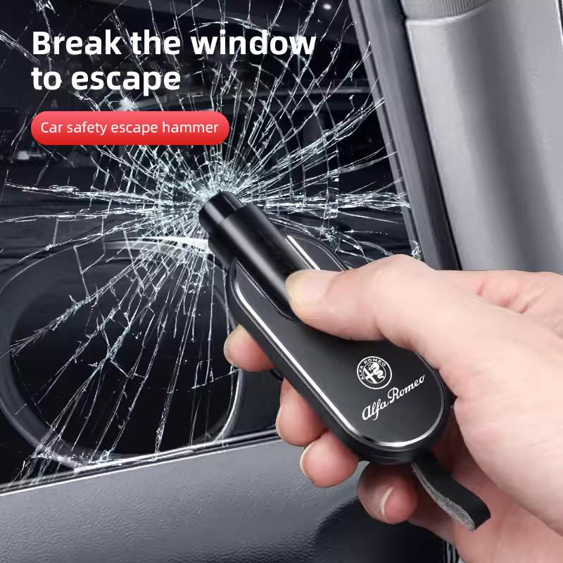 Car Window Breaker Multifunctional Fast Broken Windows Tools For Alfa Romeo Giulietta Mito 159 Giulia Stelvio 156 147 Tonale YY1