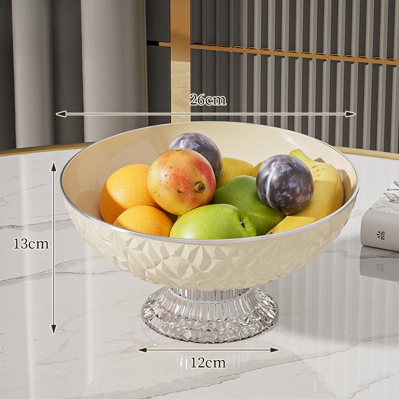 Candy Plate for Home Living Room Candy and Snack Plate Large-capacity Fruit Basket That Can Drain Water