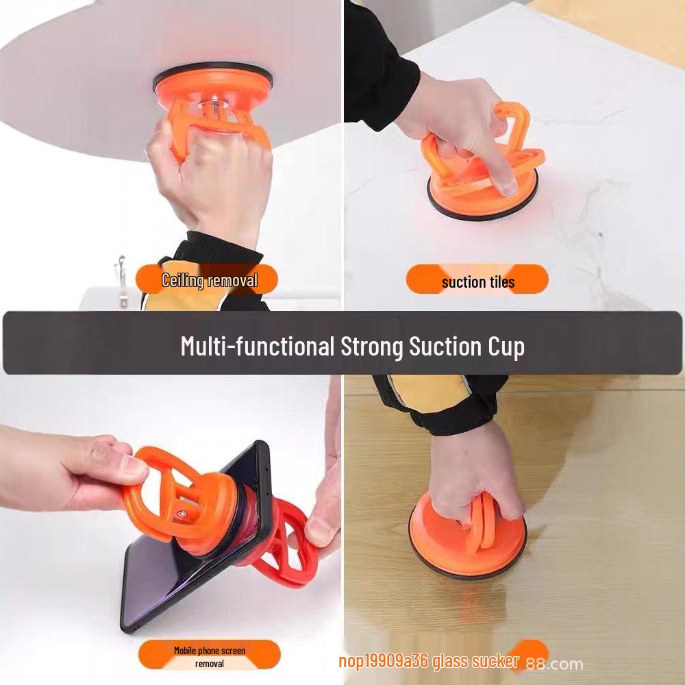 Multifunctional Suction Cup Tool for Phone Screens, Car Glass, and Tile Removal