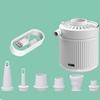 Tiny Portable Ultra-Mini Air Pump USB Inflation Deflation Pump With 1200mAh Battery For Pool Floats Vacuum Storage Bags