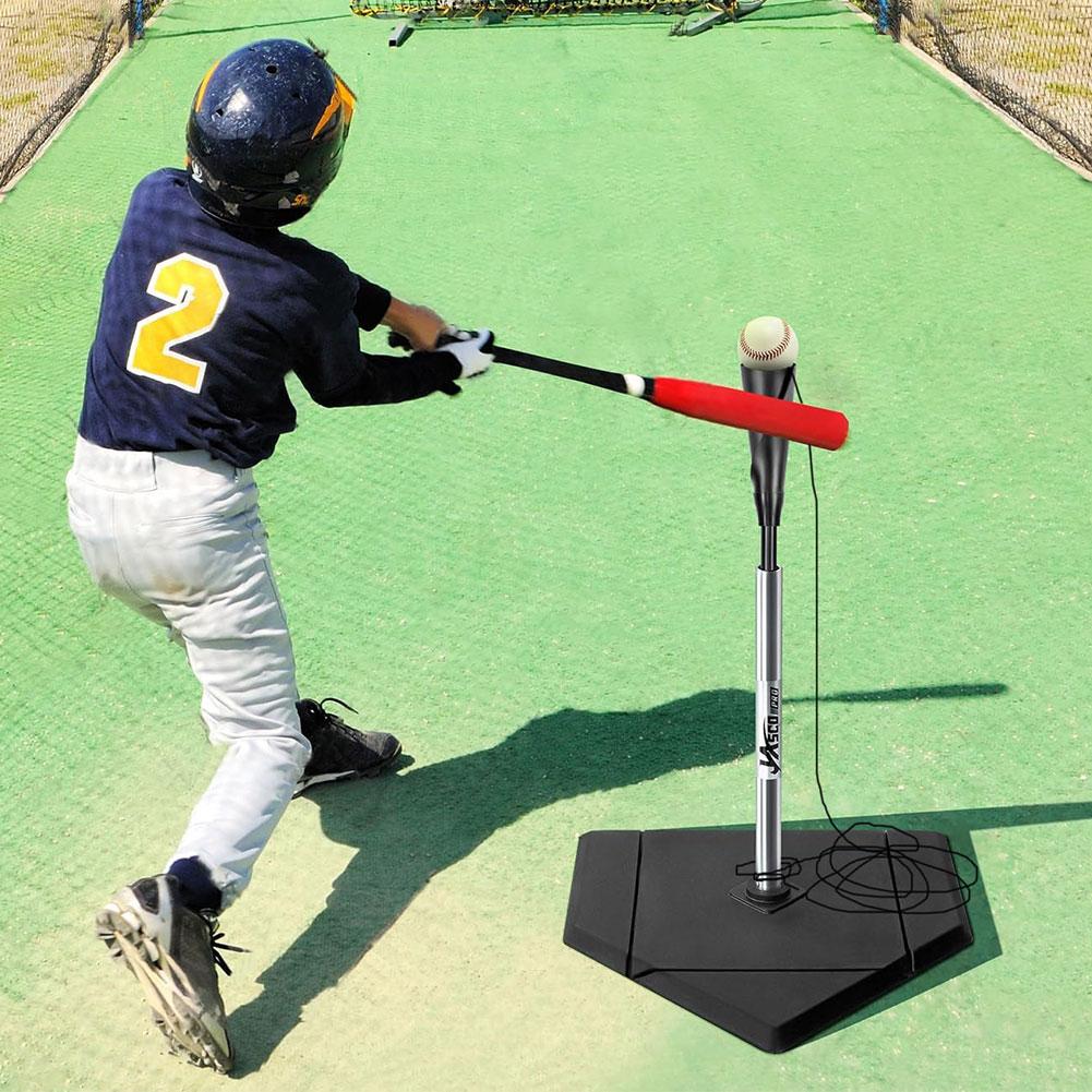 Baseball Batting Tee Practice Accessories Baseball Softball Training Aid Baseball Batting Trainer Hit The Swing Hitting Supplies