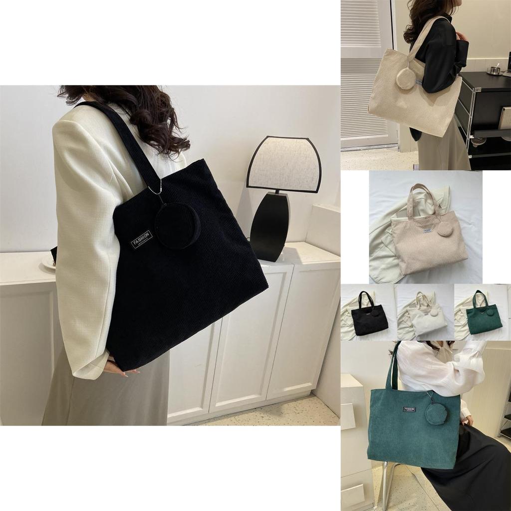 Trendy Summer 2023 Canvas Tote Bag Stylish Casual Shoulder Bag For Women