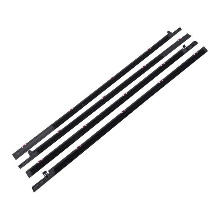 2014-2017 Honda Accord 9. Generation Türglas Druck- & Wasserabweiser Galvanisierte Zierleiste