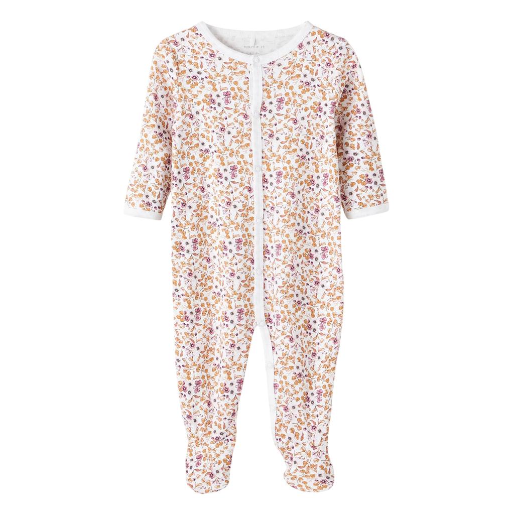 Name It Baby Girls Long-Sleeved Sleepsuit (Pack of 2)