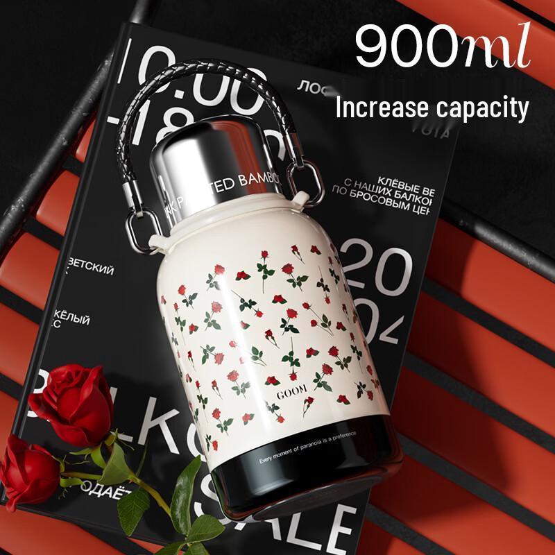GOOM Large Capacity Insulated Thermos Bottle