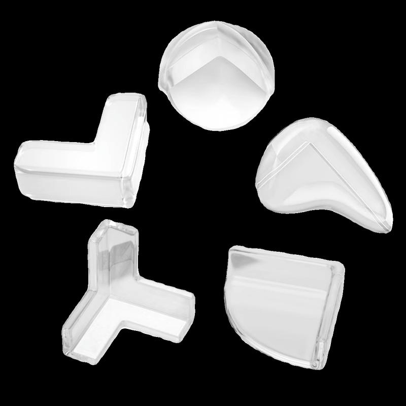 Soft Transparent L-shaped Corner Protectors