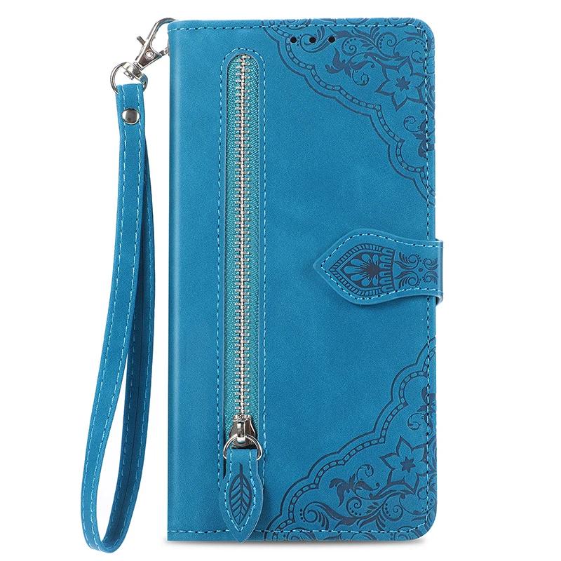

Zipper Leather Flip Wallet Case For iPhone Air 17 16 Pro Max 15 Plus 14 Pro 13 12 11 Pro XR 16E Card Slot Phone Cover Bags iPhone 16