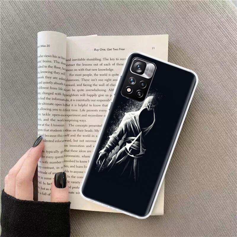 

Чехол для телефона Assassin s Creed Для Xiaomi Redmi Note 11 12 14 13 Pro Plus 5G 14S 4G 12S 10 10S 11T Pro 11S 11E Coque Fundas T Redmi Note 12 5G