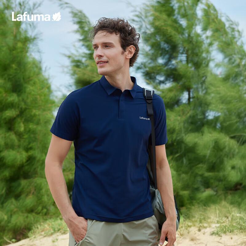 LAFUMA Men's Outdoor UPF40+ Quick-Dry Polo Shirt