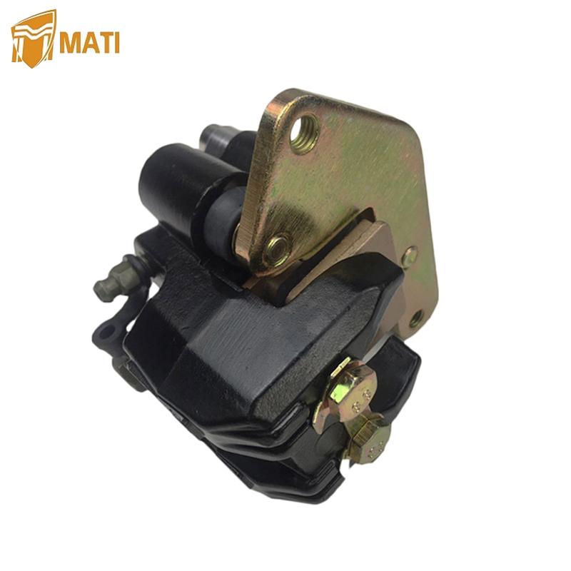 MATI Rear Brake Caliper with Pads for Kawasaki KFX450R KSF450 2008-2014 43080-0058 Without Parking Brake Brake Pads