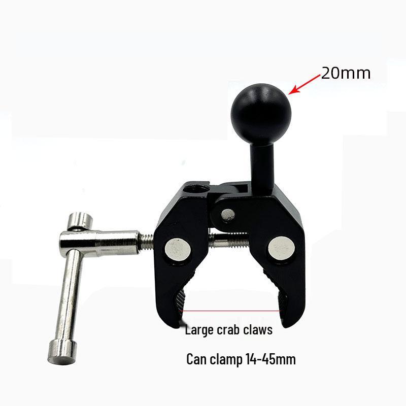 17mm Magnetic Car Mount & Phone Clip Holder with Aluminum Alloy Connector