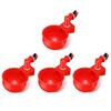 4PCS Water Drinking Cups Chicken Waterer Automatic Poultry Drinkers