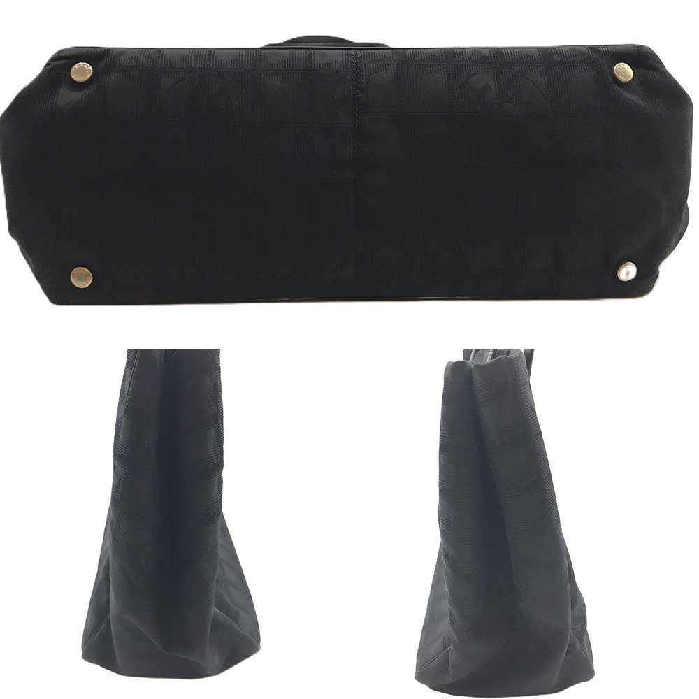 Used CHANEL New travel lineTote Bag canvas Women