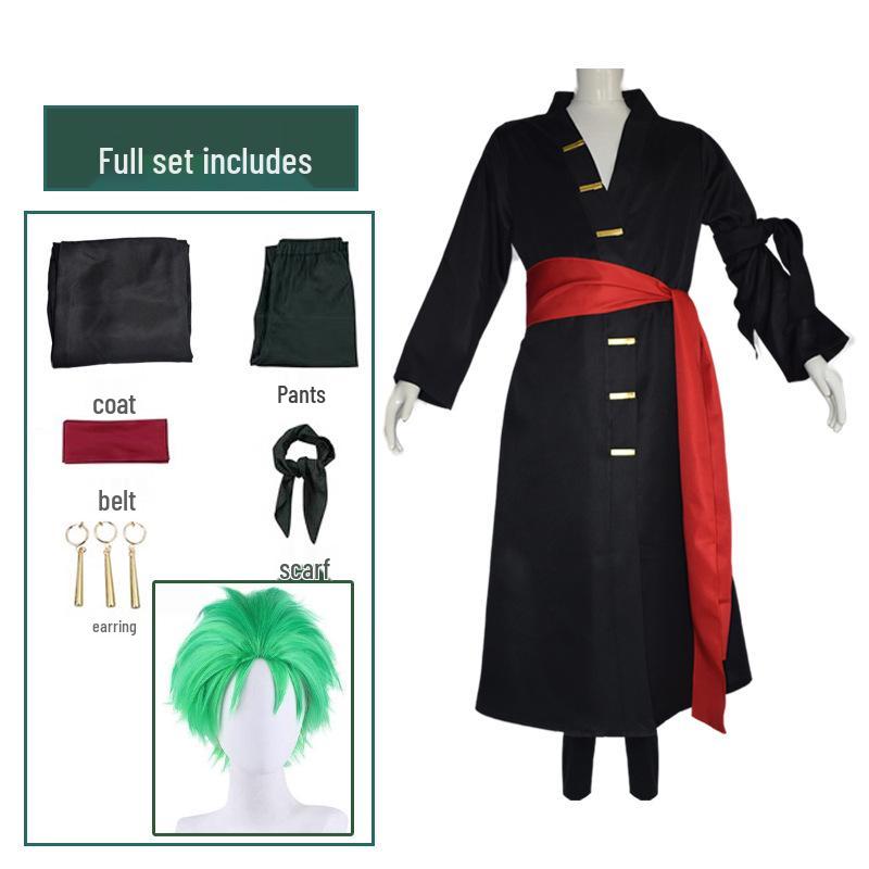 One Piece Zoro Juro Yukata Kimono Cosplay Costume