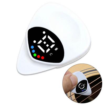2-in-1 Guitar Picks Tuner Tunning For Acoustic Electric Guitar Bass Mandolin Muscial Instrument Accessories Guitar Tuner