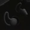 1 Pair Silicone Waterproof Earplugs Noise Reduction Ear Plugs for Sleeping Swimming Learning Black