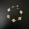 Five-flower Bracelet for Women Four-leaf Clover Bracelet Classy Flower-encrusted Bracelet