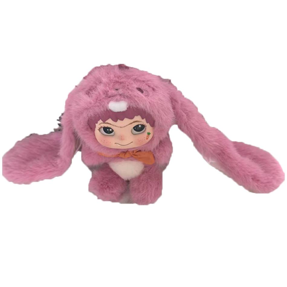 Sale WAKUKU Trendy Party Series Blind Box Kawaii Vinyl Face Plush Doll Pendant Action Figure Bag Hanging Doll Surprise Gift