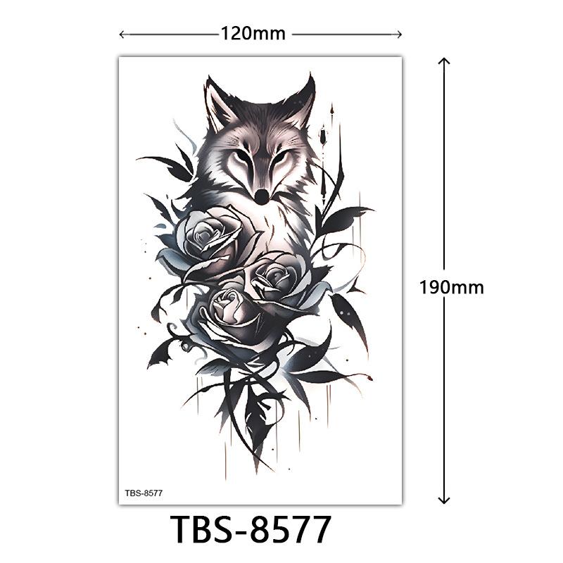 Waterproof Tattoo Sticker, Totem Character Animal Tattoo Sticker Tattoo