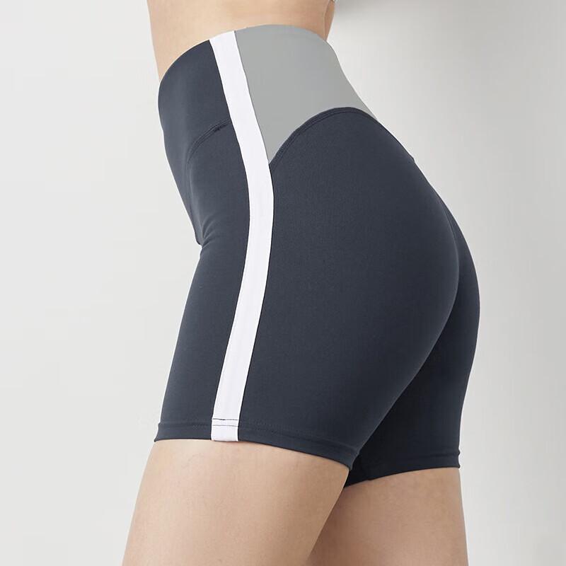 WEZHO Women s High-Waist Running Yoga Shorts
