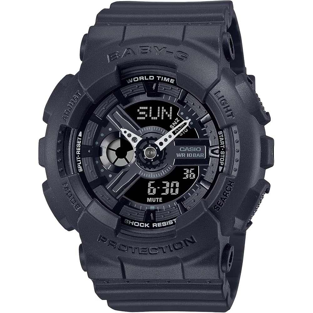 Casio Baby-G BA-110XBC-1A Women s Watch Black Overseas Model