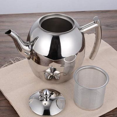 Ceainic din Oțel Inoxidabil 2L cu Infuzor de Ceai Ceainic cu Infuzor de Ceai Seturi de Articole pentru Ceai Fierbător de Ceai Ceainic cu Infuzor pentru Inducție