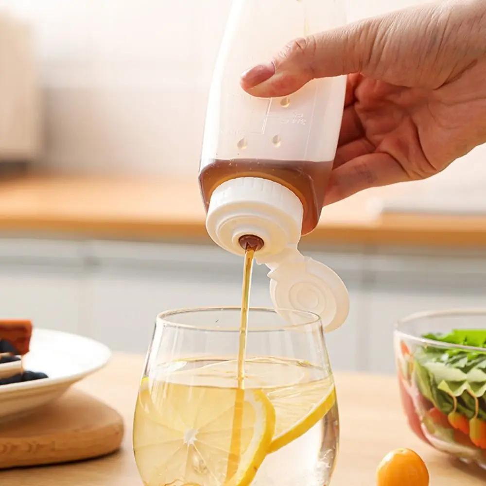 New Scale Condiment Squeeze Bottles Sauces Ketchup Mustard Seasoning Extruded Bottle Bottle Salad Dressing Oil Spray Bottle