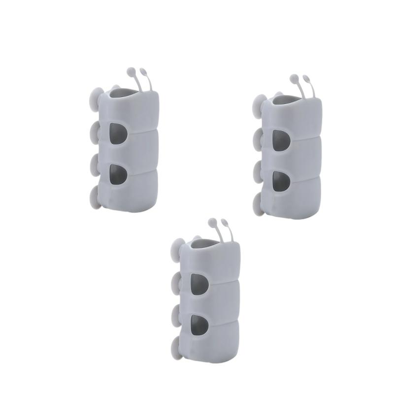 1PC Adjustable Removable Punch-free Silicone Bathroom Shower Holder Reusable Suction Cup Shower Head Mount Wall Rack