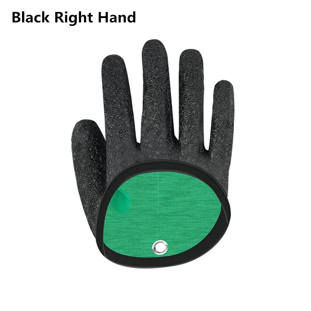 Fishing Gloves Catch Fish Anti-slip Durabl Knit Full Finger Waterproof Work Cutproof Glove Clasp Left Right Apparel Protect Hand