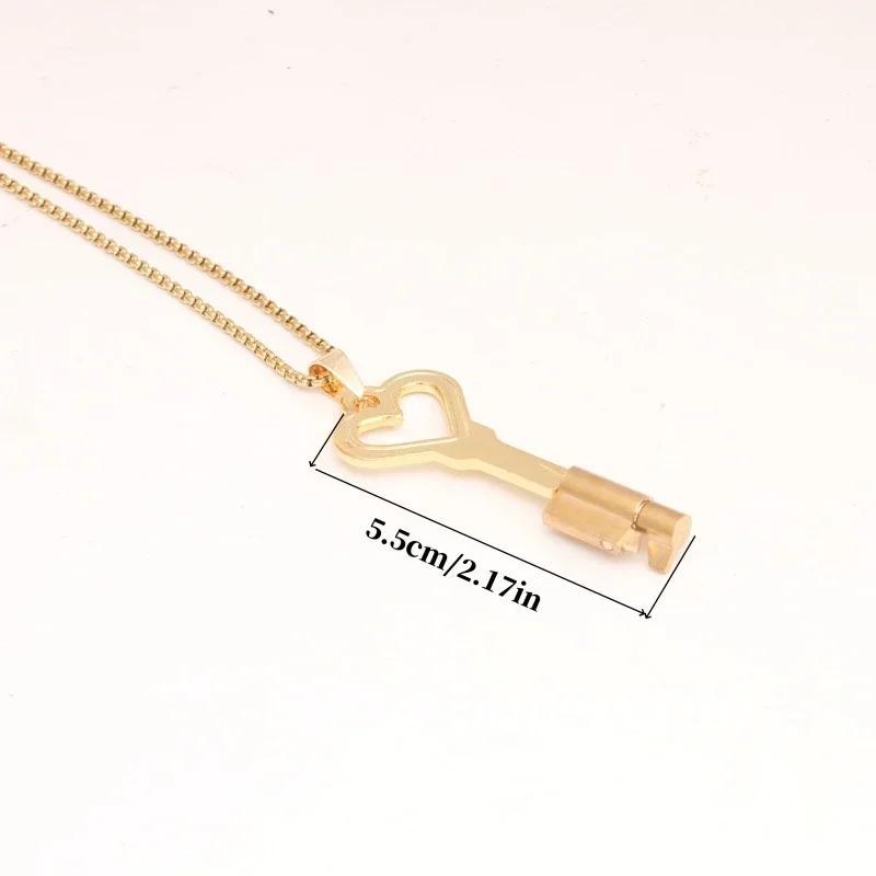 SM Chastity Cage Key Necklace Accessories Fits All Cages Key Couple Locks Holder Games Sex Cheating Integrated Preventing Toys