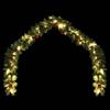 VidaXL Guirlande de Noël décorée avec boules et lumières LED 10 m 246407