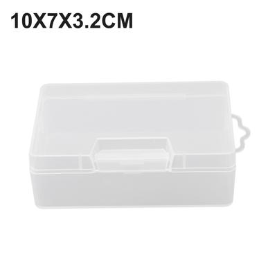 1 Stück Transparente Kunststoff Aufbewahrungsbox Staubdicht Abschließbarer Aufbewahrungskoffer Haushaltswaren Aufbewahrungswerkzeuge Organizer 4 Größen Optional