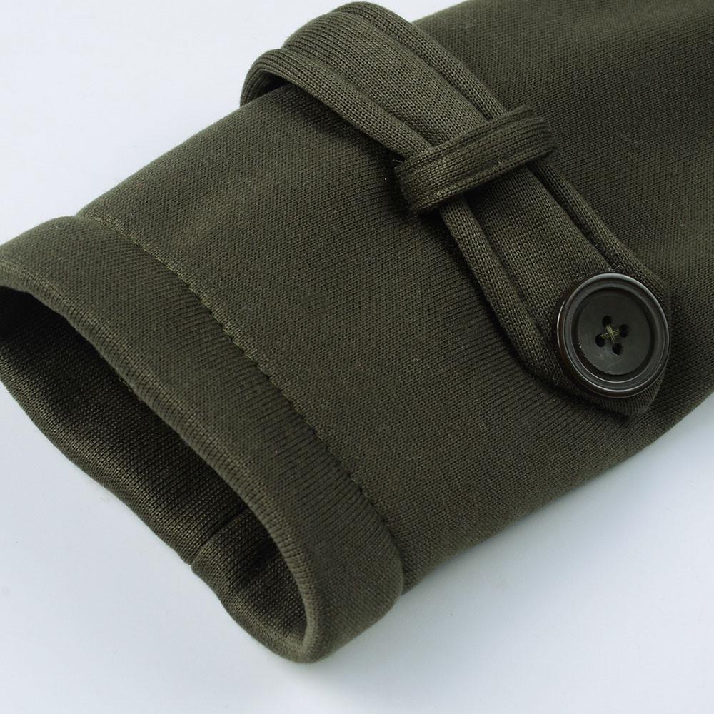 Women Warm Long Sleeve Pullover Blouse Hooded Jacket Coat Long Outerwear