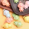 7Pcs 20*32.5mm Fashion Acrylic Astronaut Beads DIY Necklace Bracelet Jewelry Accessories