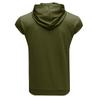 Kapuzen-Tanktop Herren Fitnessbekleidung Bodybuilding Hoodie Weste Workout Singlets Sport Ärmelloses Shirt