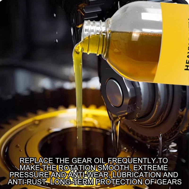 Automotive Gear Oil Gear Lubricant for Truck 120ml Anti-rust Lubricant for Motorcycle Loader Excavator Bulldozer Car Maintenance