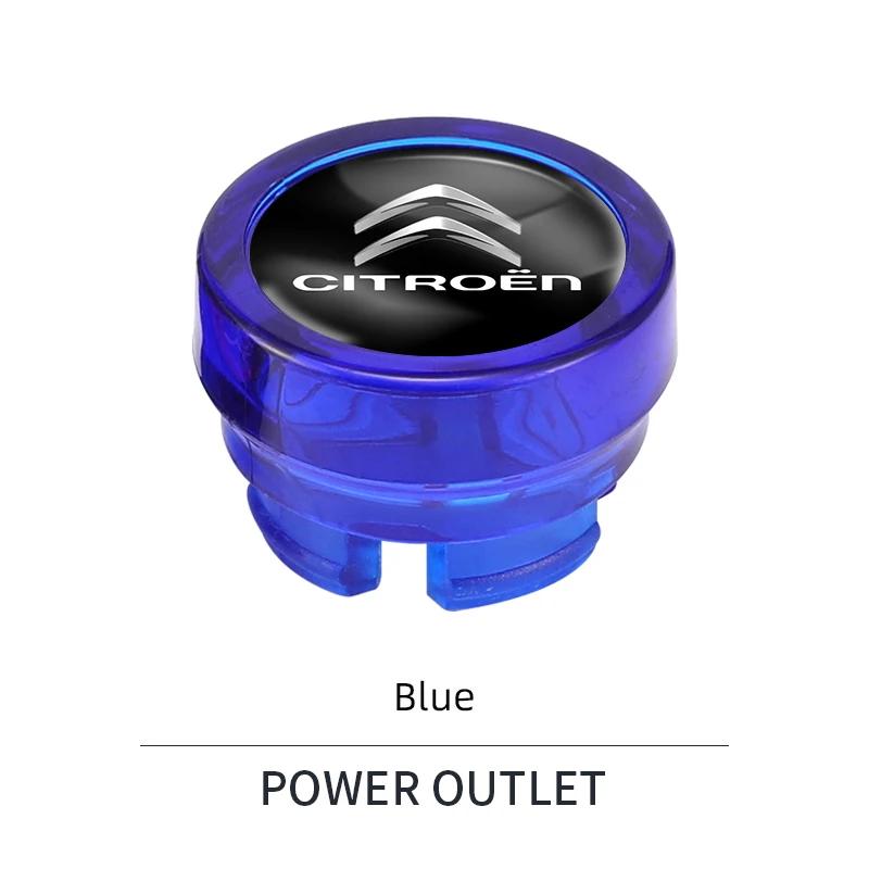 Auto Sigarettenaansteker Stofdicht Beschermhoes Knoppen voor Citroen C1 C2 C3 Vts C4 Saxo C4L C5 C6 C8 Xsara Picasso