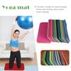 Esterilla de yoga placa de fitness para el hogar soporte esterilla de ejercicio tpe engrosamiento deportivo antideslizante rodillera de rodillas Soporte para dar forma al fitness