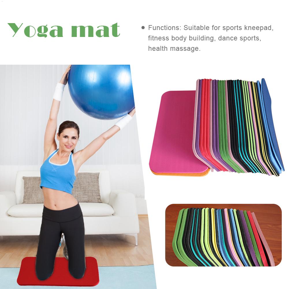 Esterilla de yoga placa de fitness para el hogar soporte esterilla de ejercicio tpe engrosamiento deportivo antideslizante rodillera de rodillas Soporte para dar forma al fitness