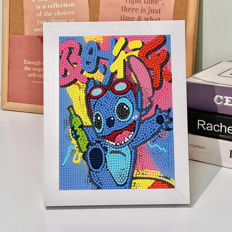 Kit de Peinture Diamant 5D Sanrio Encadré – Jouet Éducatif pour Enfants