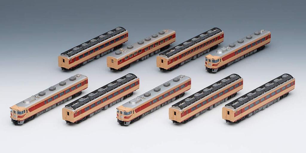 TOMIX N Gauge Limited Kiha 181 Series Limited Express Diesel Car Shinano Set 9 Cars 98995 Railway Model Diesel Car
