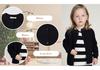 Boy And Girls Cardigan Plush Sweater Long Sleeve Button Down Outwear For Kids