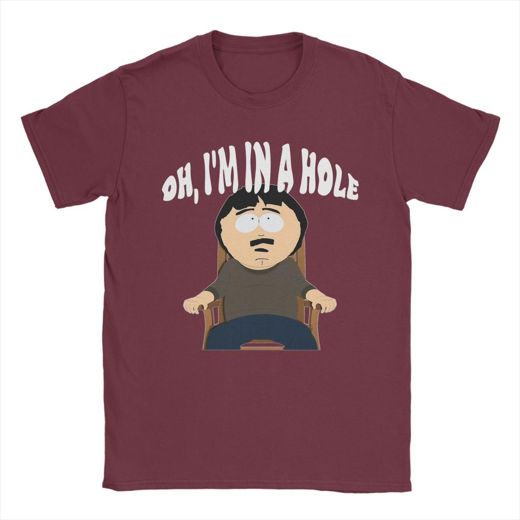 Randy Marsh SouthParks Unisex T Shirt Funny Tee Shirt Short Sleeve Round Neck TShirts 100 Cotton Graphic Clothes