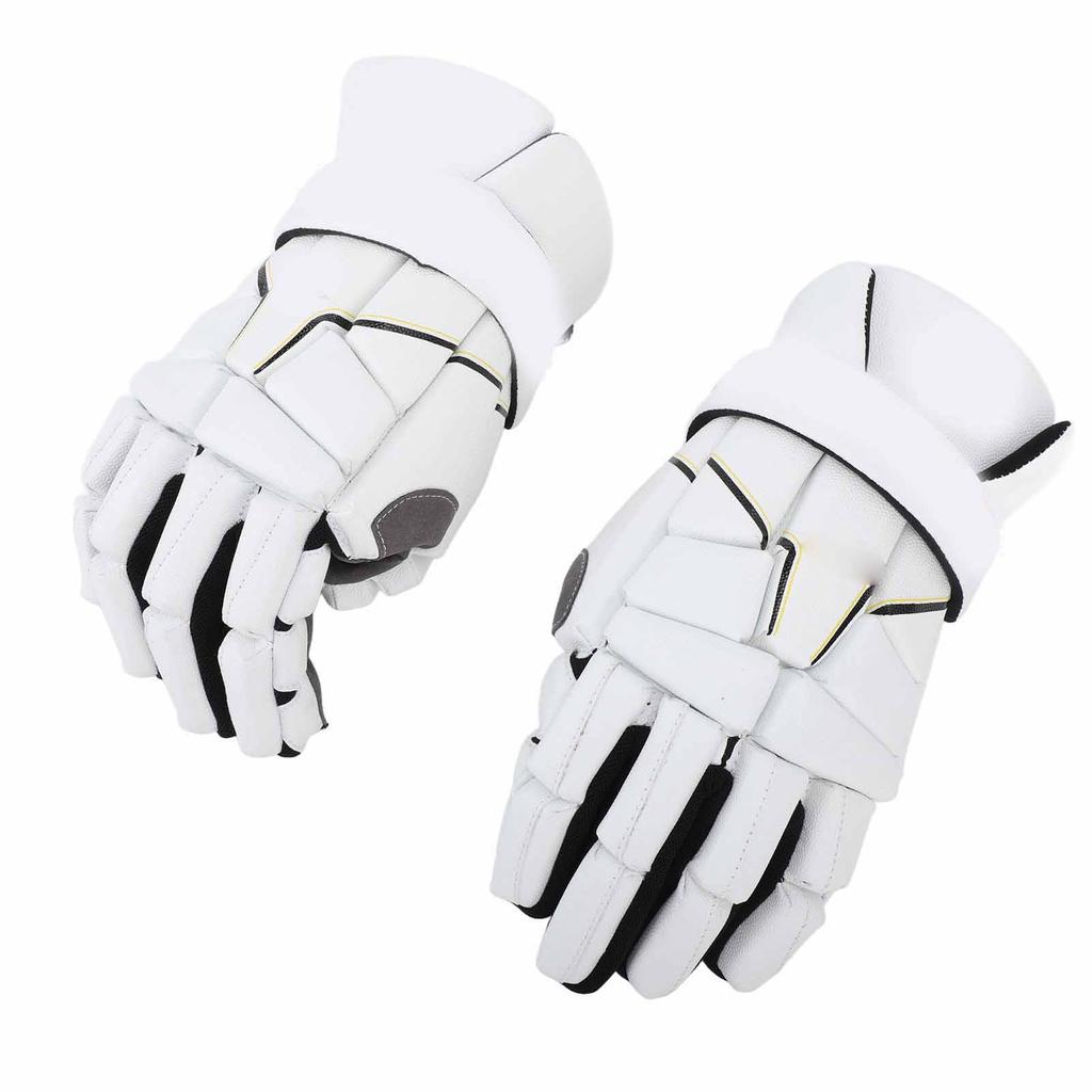 Men Lacrosse Gloves Flexible Ice Hockey Gloves Strong Grip Breathable Sweat Wicking Ventilated Palm